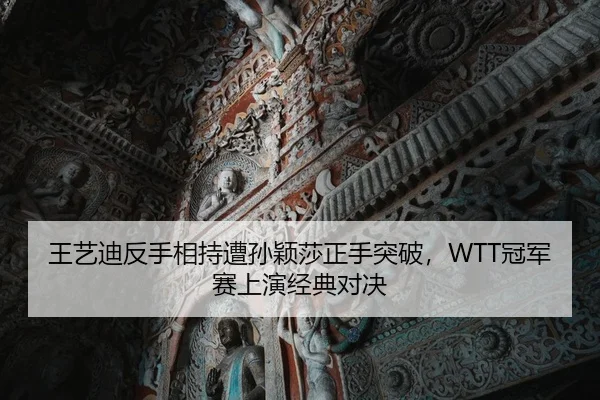 王艺迪反手相持遭孙颖莎正手突破，WTT冠军赛上演经典对决
